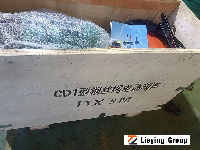 cd1 Wire Rope Electric Hoist Packaging