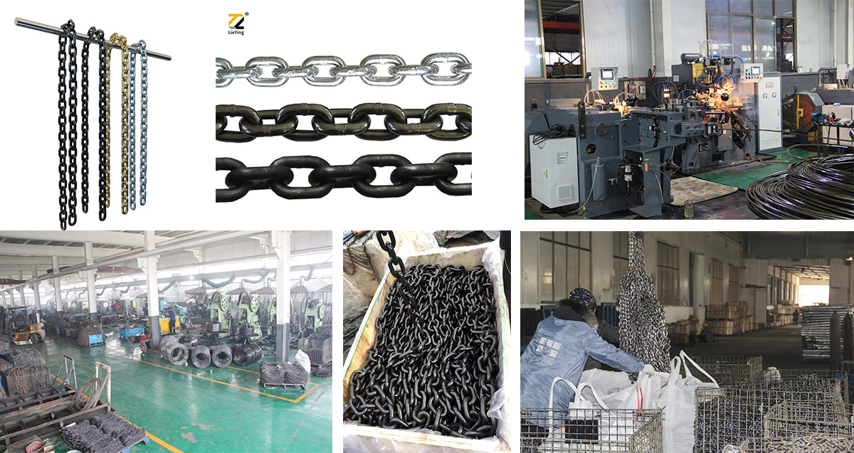 Customised lifting chain factory