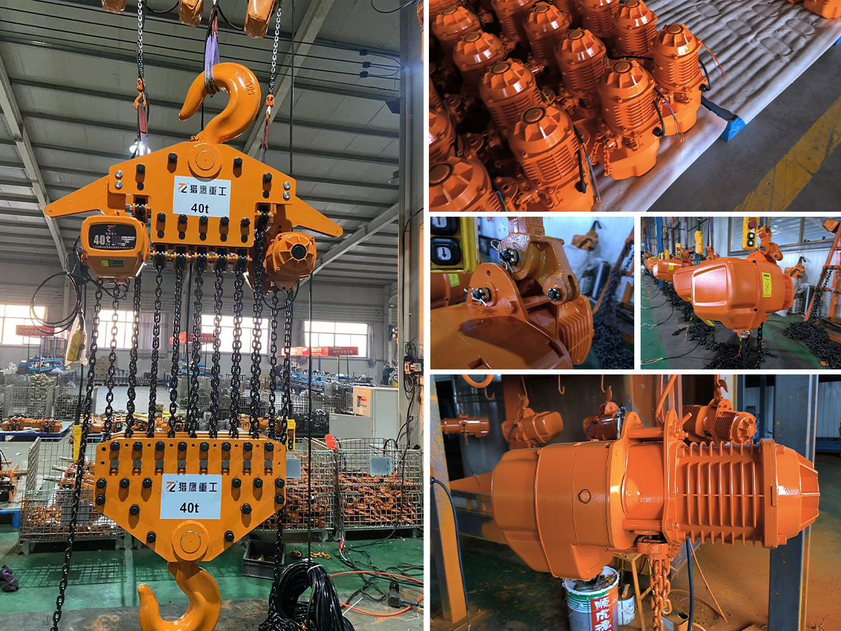 Customised electric chain hoist factory