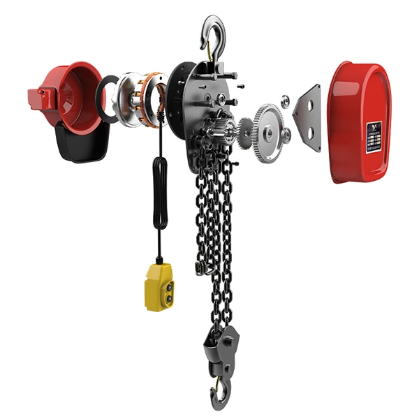 Structural analysis diagram of DHS electric chain hoist