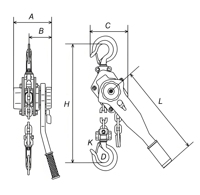 Mini Lever Chain Hoist