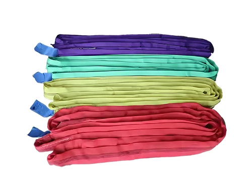 Webbing sling color code and dyeing process