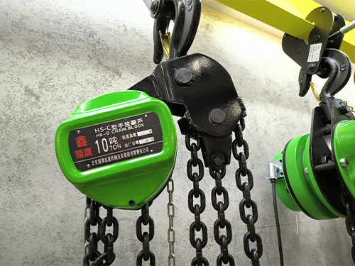 Heavy Duty Chain Block Chain Rows and Lifting Speed