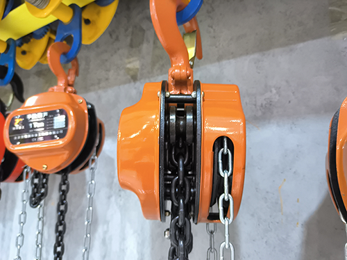 Manual chain hoists inspection standard