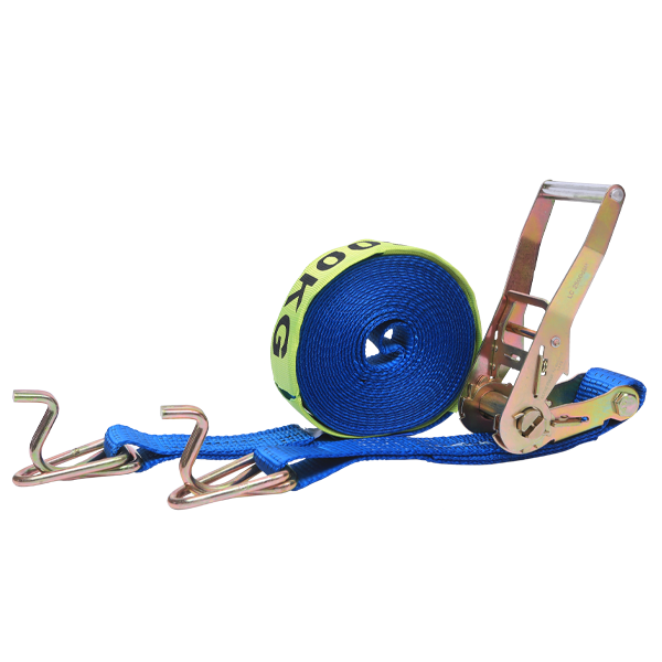 2 Inch 50MM 2500KG Cargo Lashing Belt With Swan Hook