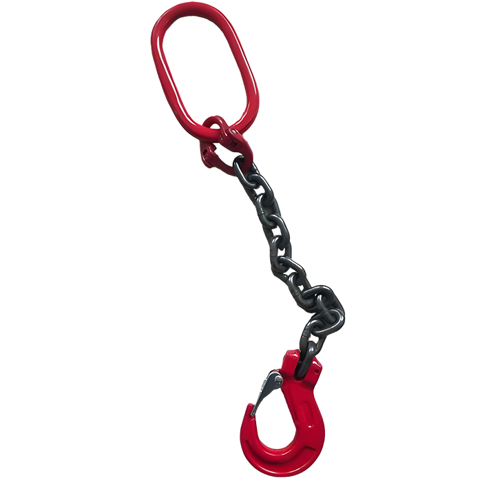 Single Leg Chain Slings With Hook